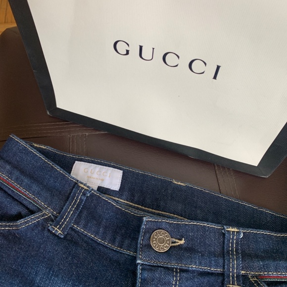 SALE💥💥GUCCI authentic skinny jeans; boys size 10 - Picture 4 of 12
